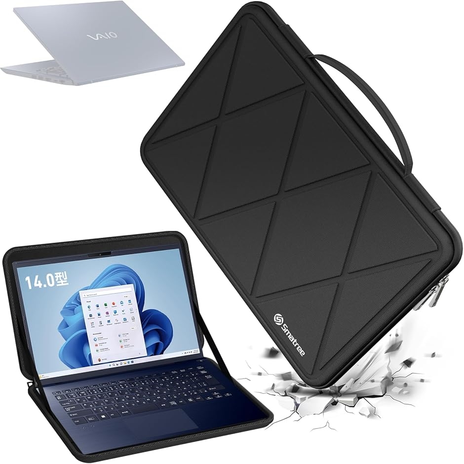 14�C���`�m�[�h�p�\�R���n�[�h�P�[�X �h�� MDM (Black-For VAIO 14�C���`,  For VAIO 14�C���`�iX8246�j)