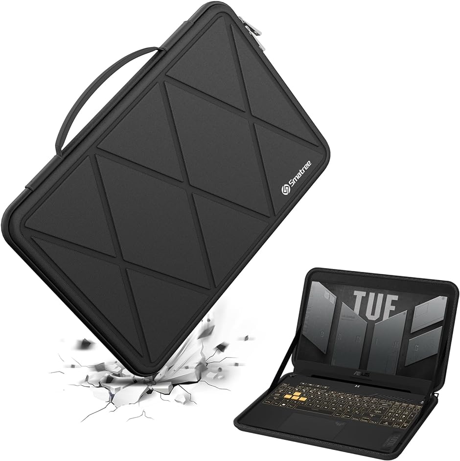 ハードEVA保護スリーブケース 15.6インチ ASUS TUF F15 MDM( Black, For ASUS 15.6インチ（M94）) :2BJORC9RXQ:スピード発送 ホリック