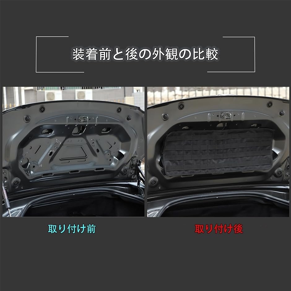 新型 マツダ ロードスター RF ND系 2016〜2023に適用 収納ポケット トランク工具袋｜horikku｜03