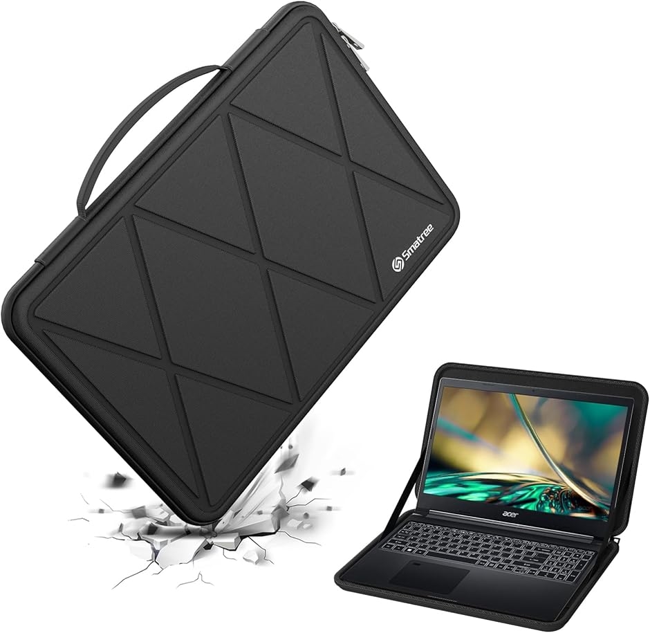 ハードEVA保護スリーブケース 15.6インチ Acer Aspire MDM( Black, For Acer 15.6インチ（M84）) :2BJORVSX2D:スピード発送 ホリック