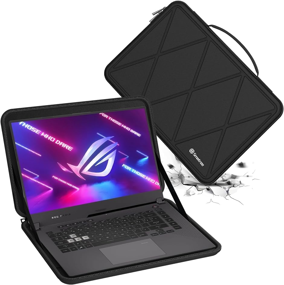 ハードEVA保護スリーブケース 15.6インチ ASUS ROG G15 MDM( Black, For ASUS 15.6インチ（M95）) :2BJOWSY1OR:スピード発送 ホリック