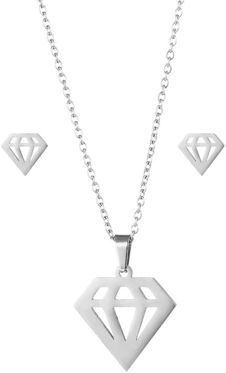 Yahoo! Yahoo!ショッピング(ヤフー ショッピング)ピアス/ネックレス ダイヤ CARAT ゴールド 人気デザイン セブチ 可愛い 韓国アクセサリー（ピアス 2つ入り,  シルバー）