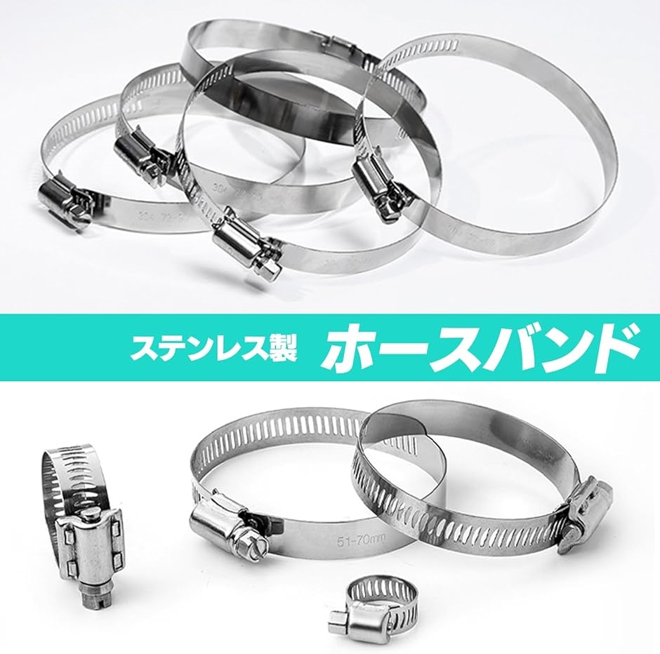 モデルノ ラ テール ホースバンド ステンレス ホースクランプ