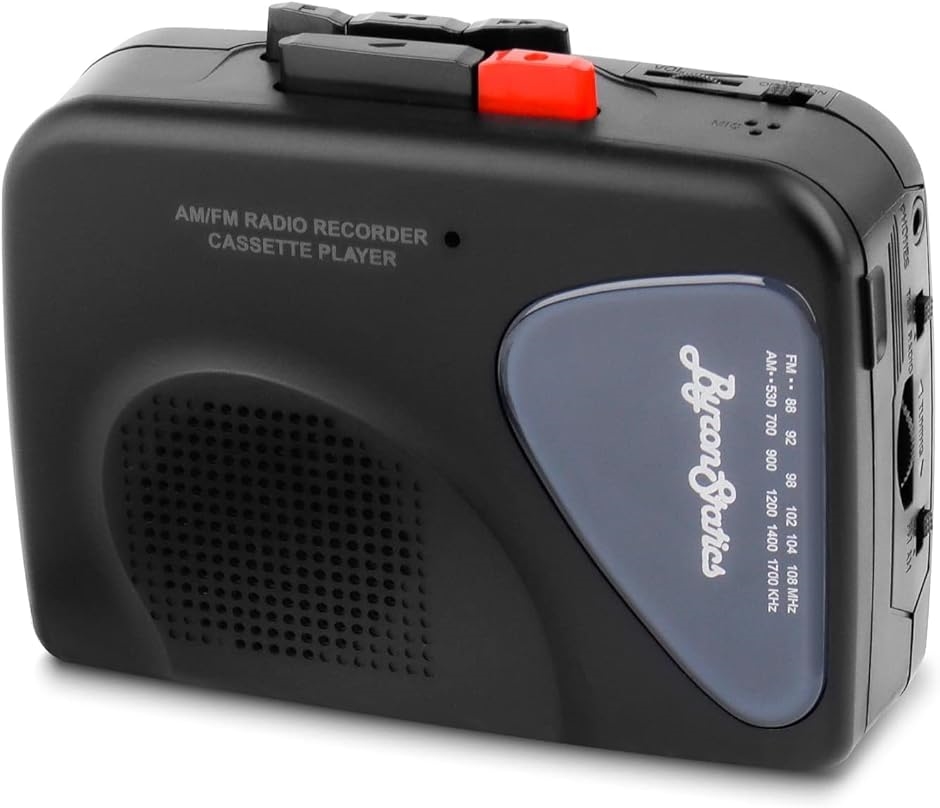 ポータブルカセットプレイヤー テープレコーダー録音機能 FM/AM ポータブルカセットプレイヤー テープレコーダー録音機能 FM/AM