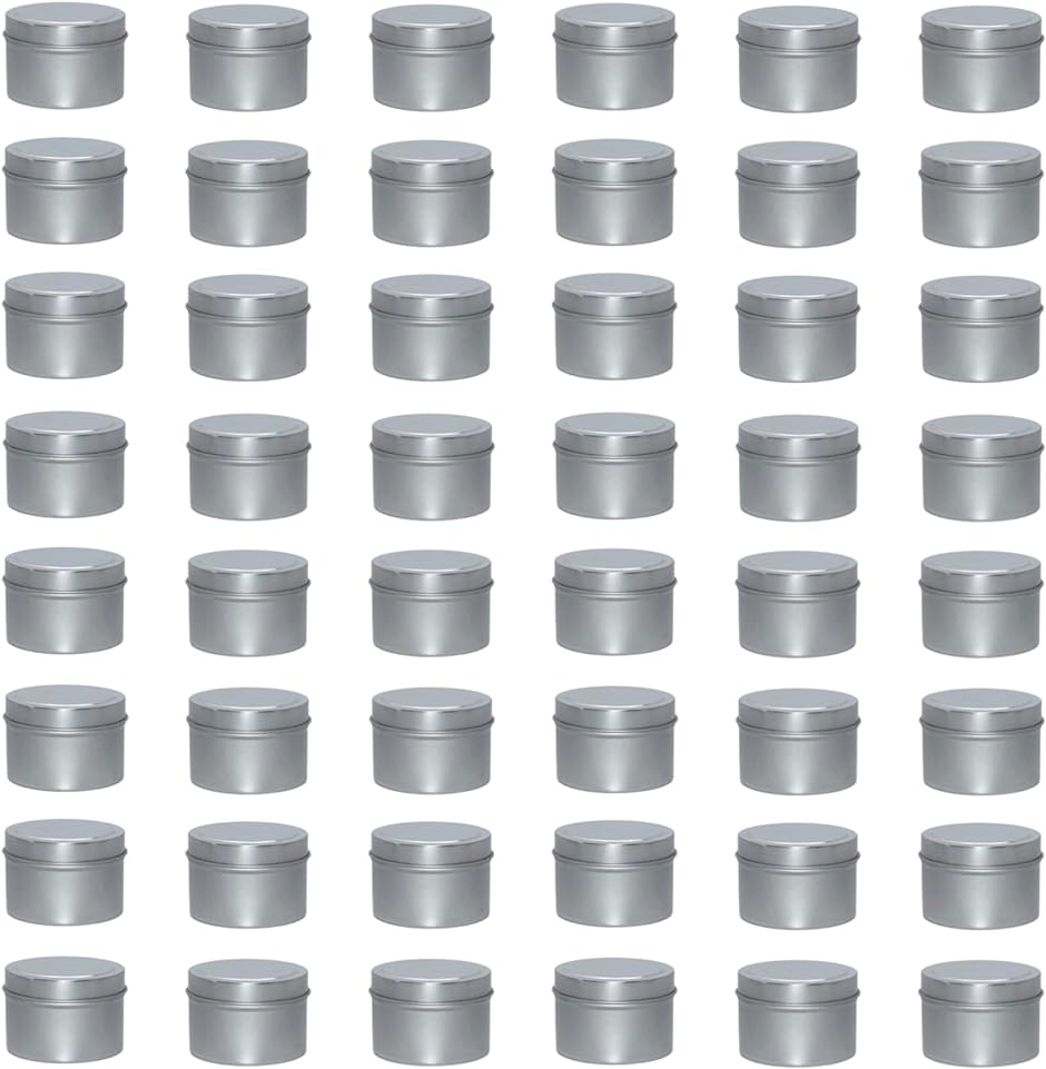 �L�����h���� 12�� 48�� �Z�b�g 4�I���X �u���L�� �P�[�X �������� �V���v�� DIY( �V���o�[ 48�Z�b�g,  4oz)