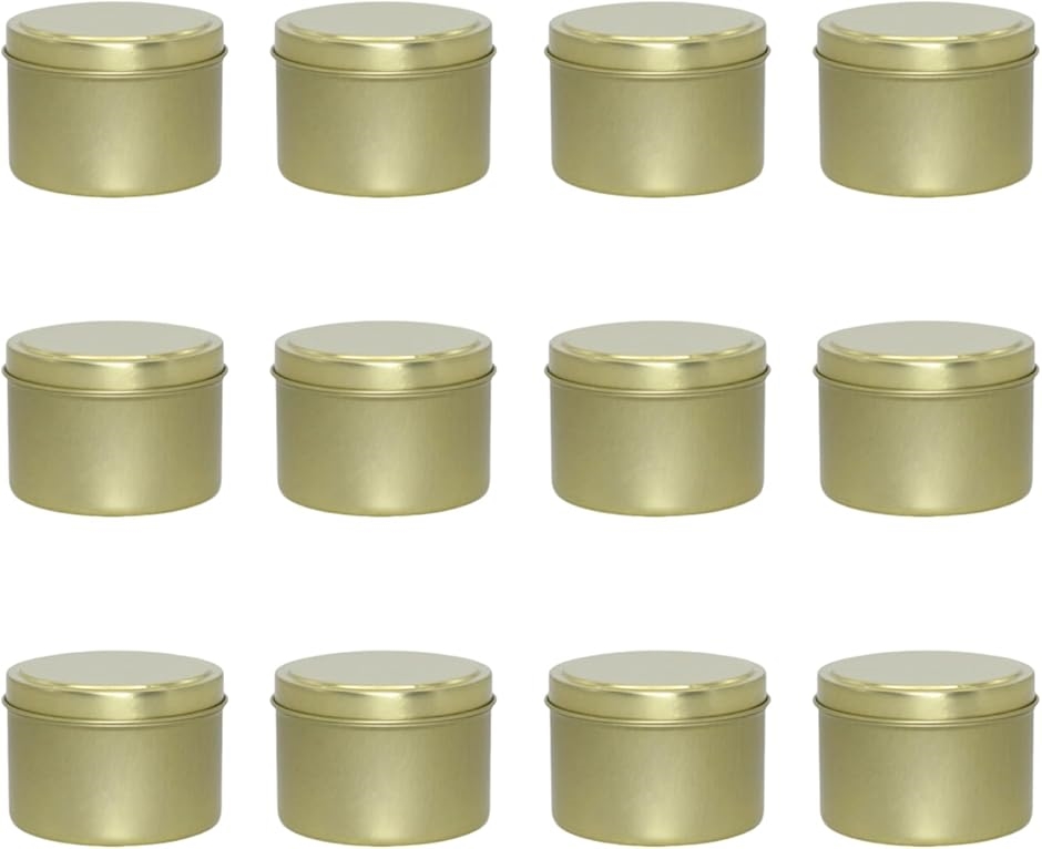 �L�����h���� 12�� 48�� �Z�b�g 4�I���X �u���L�� �P�[�X �������� �V���v�� DIY(�S�[���h 12�Z�b�g,  4oz)