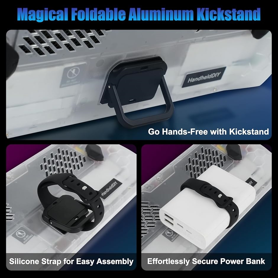 ROG Ally HandheldDIY ケース (半透明) TPU Clear Case for 2023 ASUS ROG Ally Handheld, ROG Ally 7