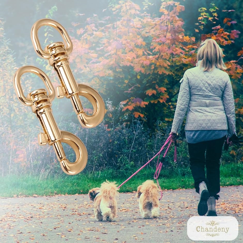 犬 リードフック 金具 首輪 バックル ハーネス ペット アクセサリー