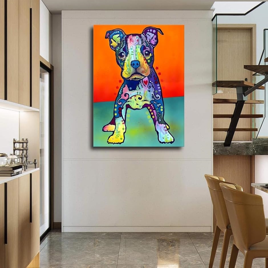 アートパネル ボストンテリア 犬 動物 W30cm H40cm アート アートパネル ボストンテリア 犬 動物 W30cm H40cm アート