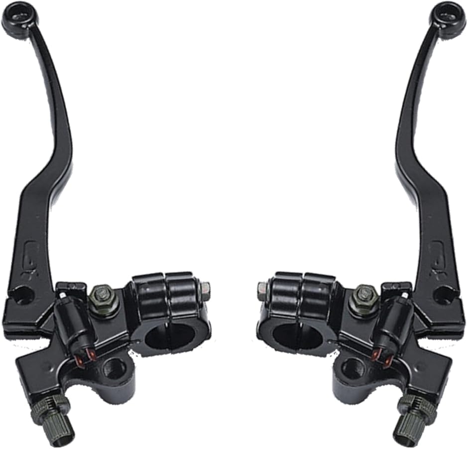 汎用 オートバイ ハンドル ブレーキ クラッチ レバーセット 22.2mm 7/8