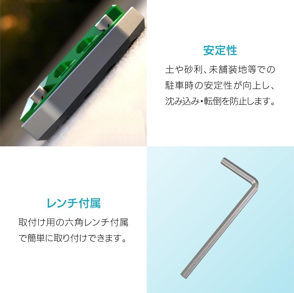 互換品】バイク用 サイドスタンド プレート ZX-25R/NINJA250/NINJA400