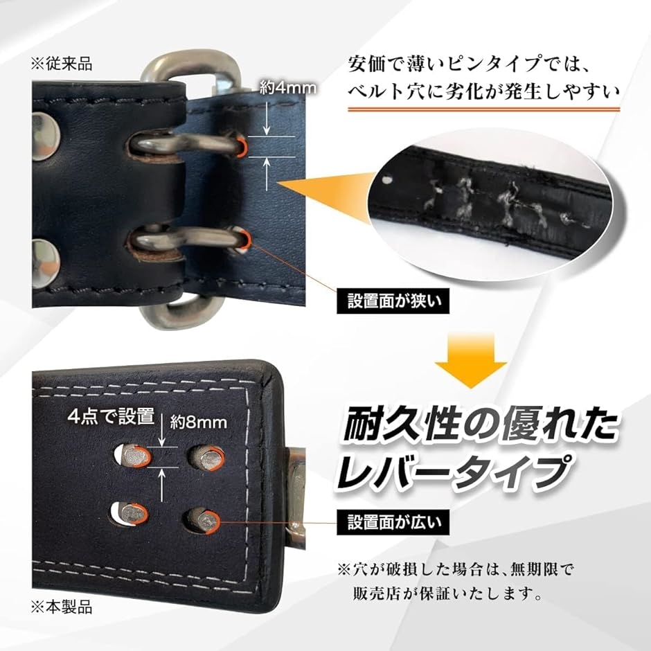 レバーアクションベルト パワーベルト 可変式13ｍｍ Mサイズ レバーアクションベルト パワーベルト ワンタッチ可変式13mm M
