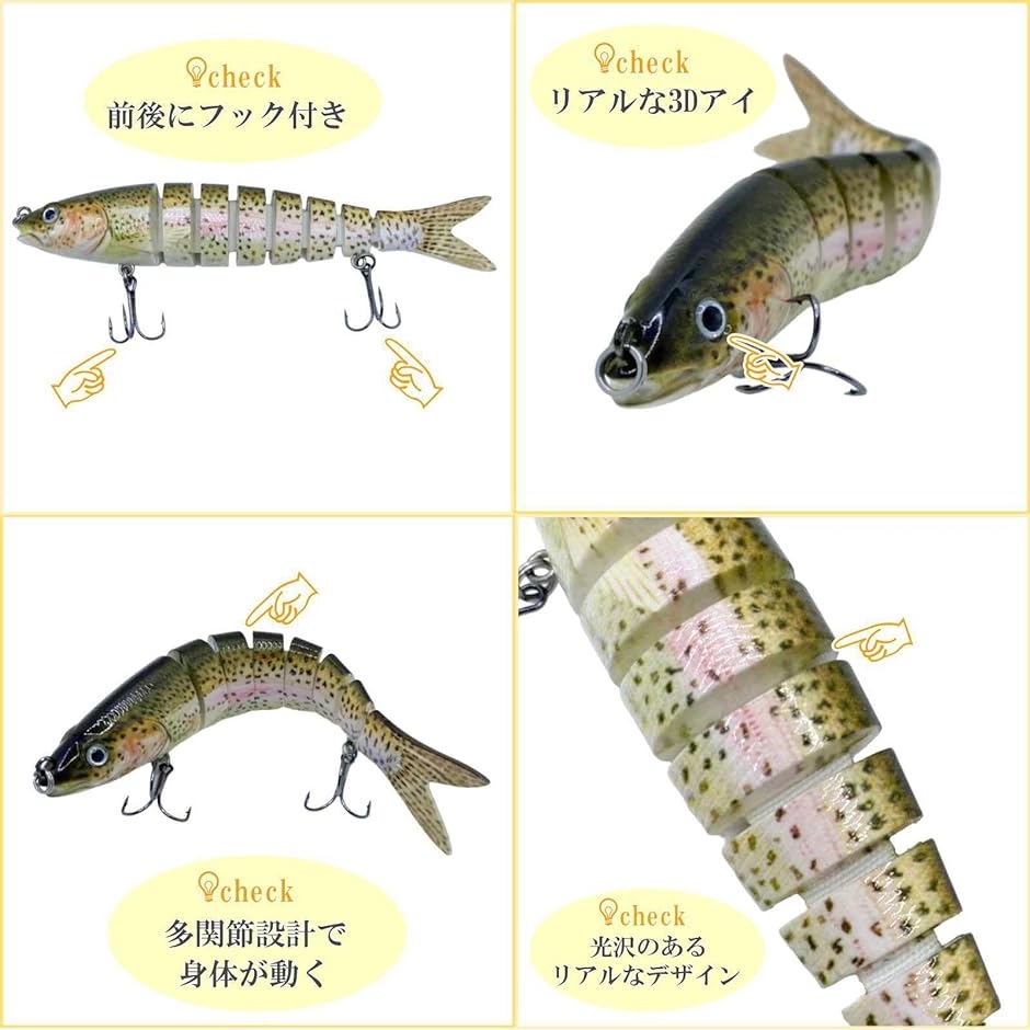 ビッグベイト リップレス ルアー スイムベイト ジグ バス釣り