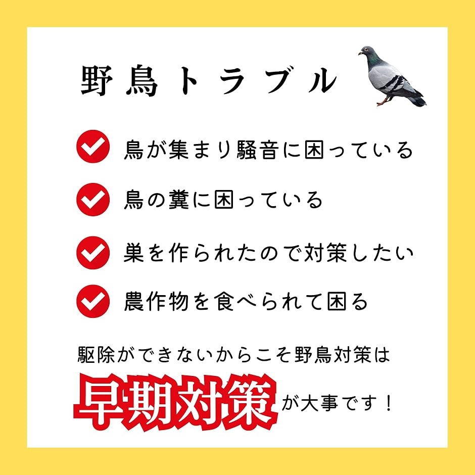 鳥避け 鳩よけ カラスよけ 鳥よけグッズ 烏除け 鳩よけグッズ 防鳥 2個セット( 30x17.5x0.3)｜horikku｜03