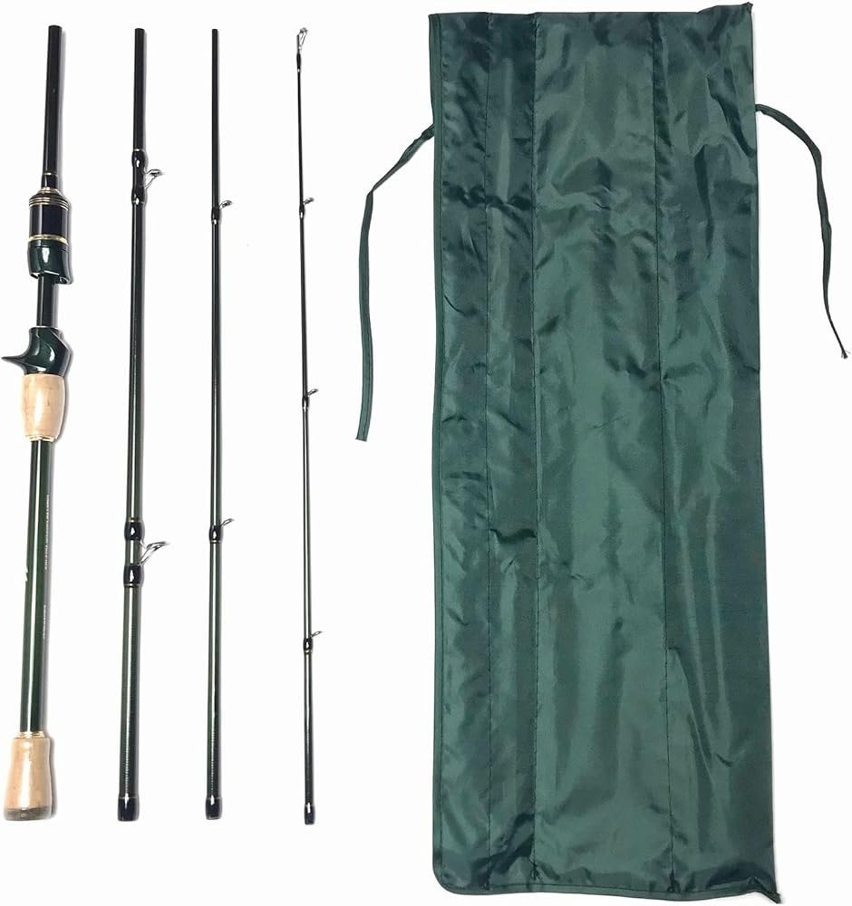 6ピースパックロッド 806M 240cm ベイトロッド トラベルロッド