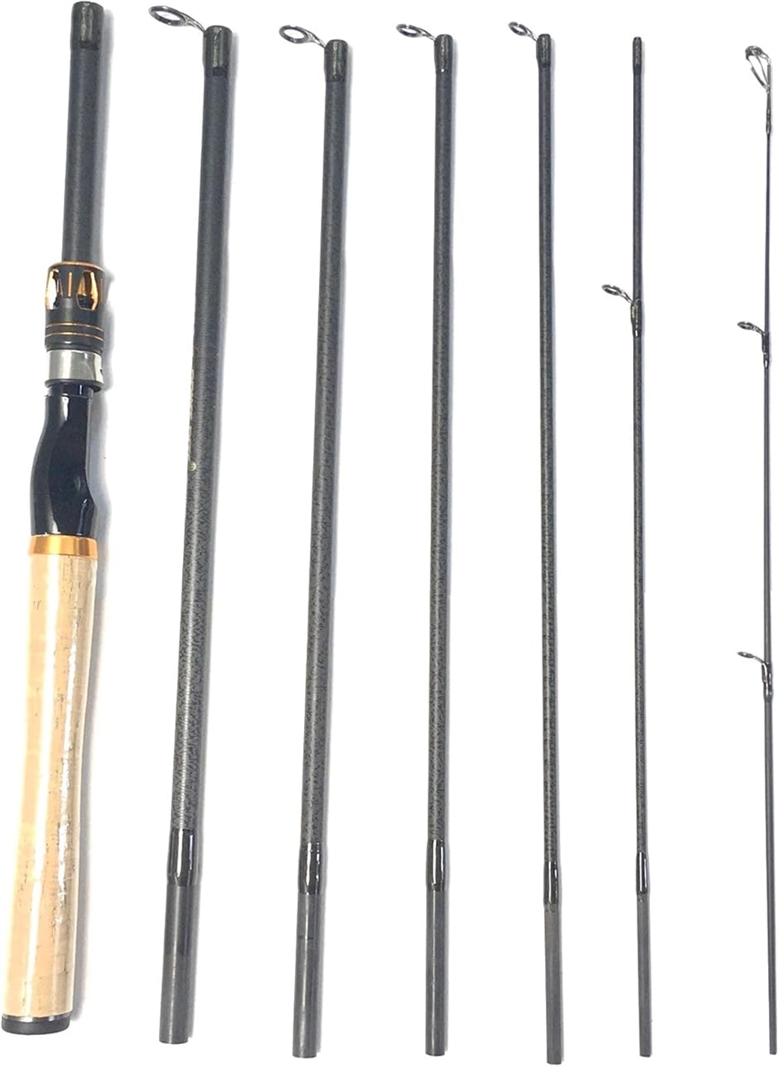 9ft 2.7m スピニングパックロッド 7ピース L(9ft(2.7m