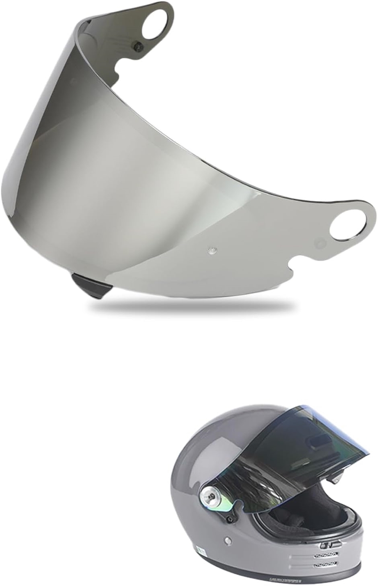 parabito22 グラムスター シールド ミラーシールド バイク ヘルメット