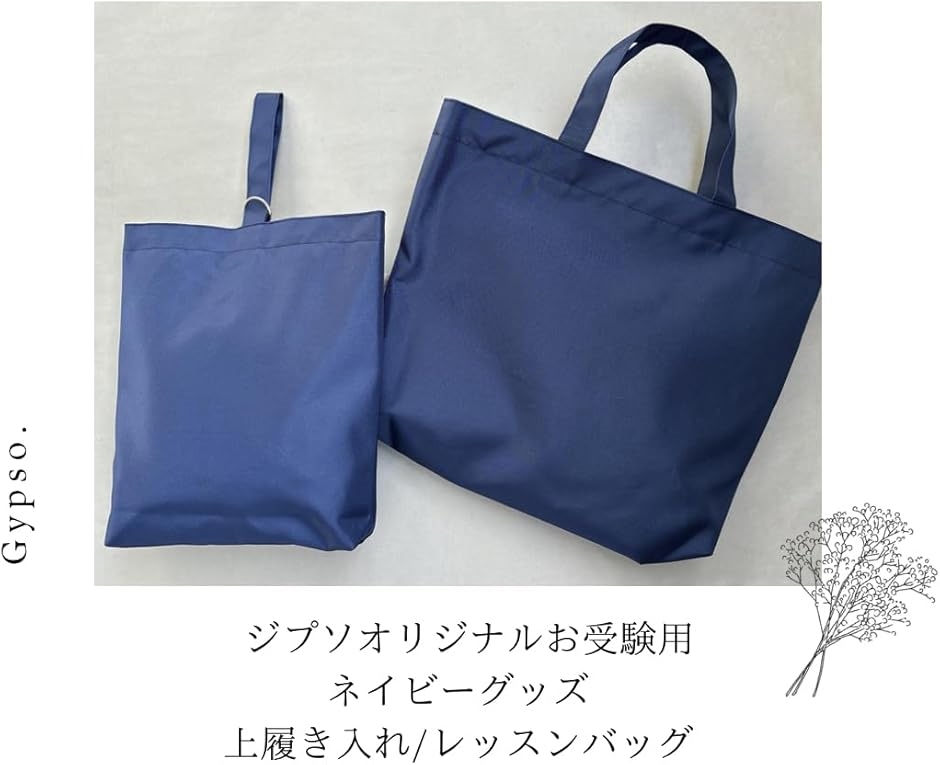国立・私立小学校お受験用レッスンバッグ Classic Navy MDM