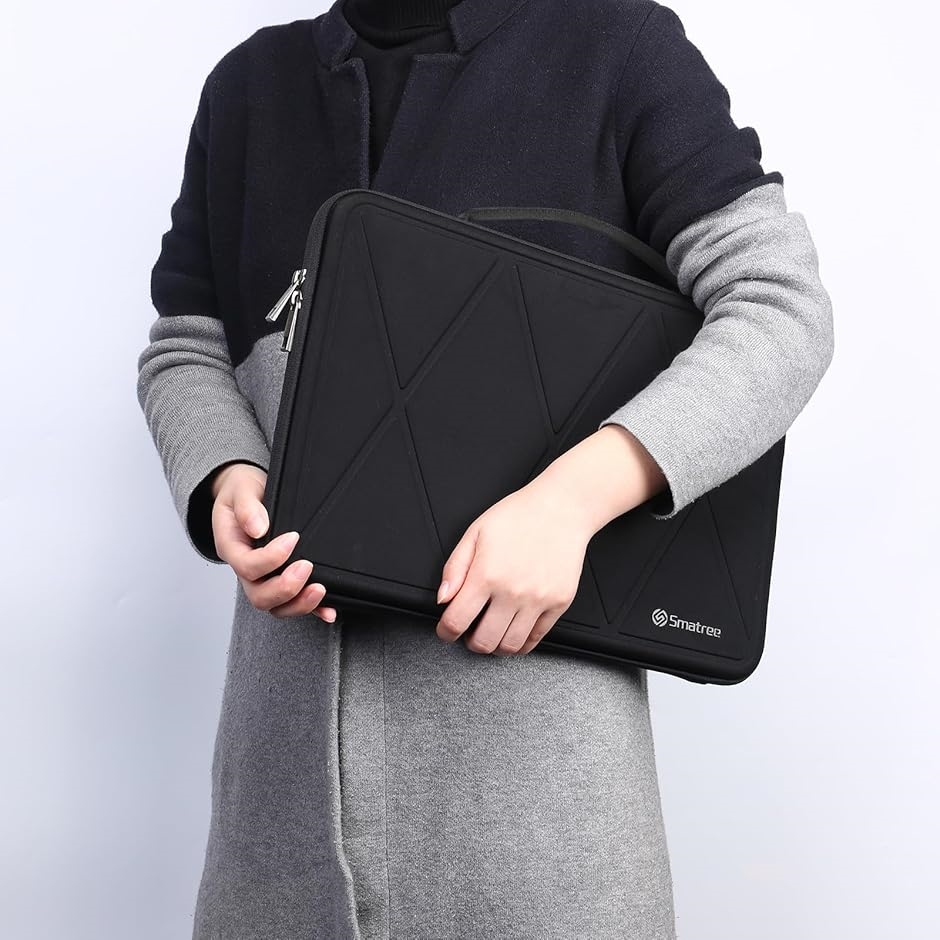 互換品】 ハードEVA保護スリーブケース 防水(Black-For ASUS 16インチ