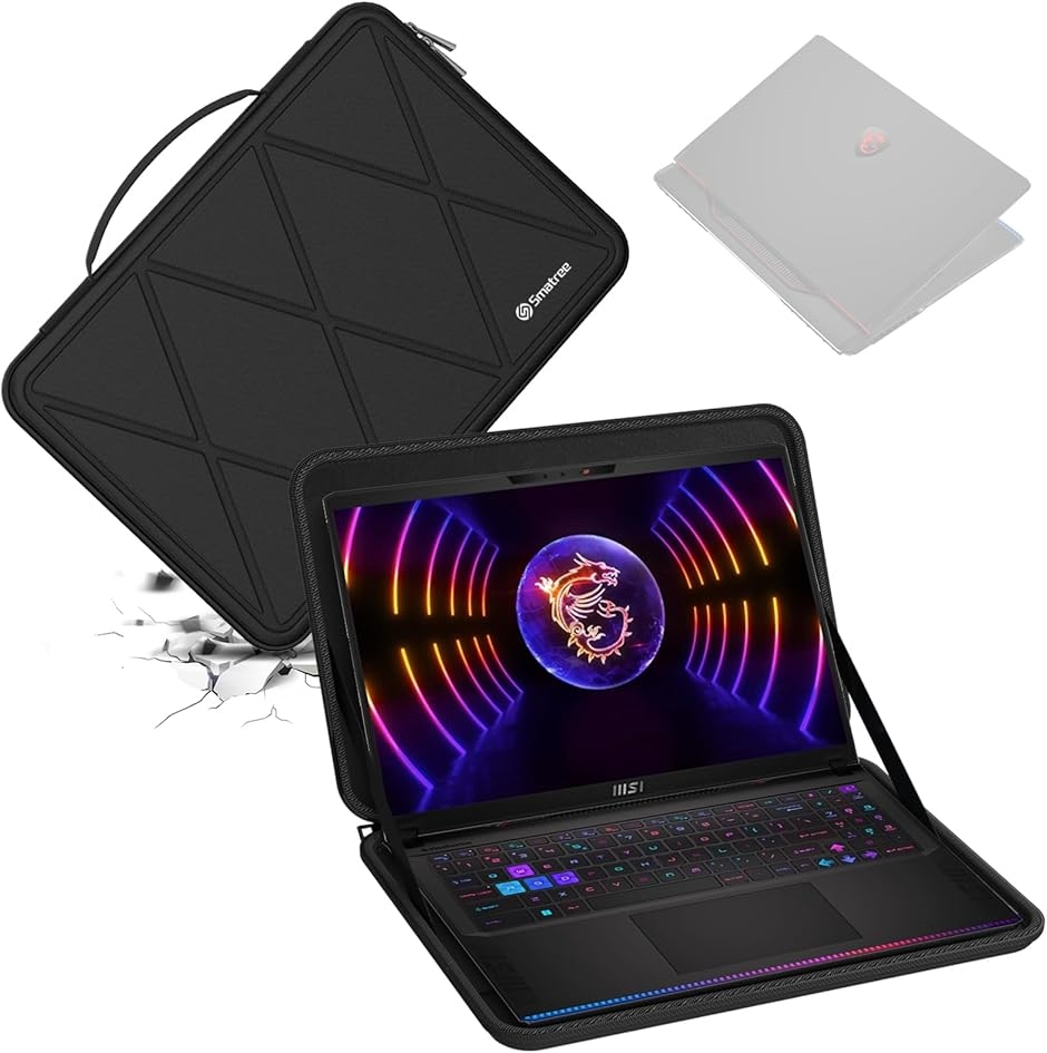 �y�݊��i�z �n�[�hEVA�ی�X���[�u�P�[�X MSI MDM(Black-For MSI 16�C���`,  For MSI 16�C���`(X8311))