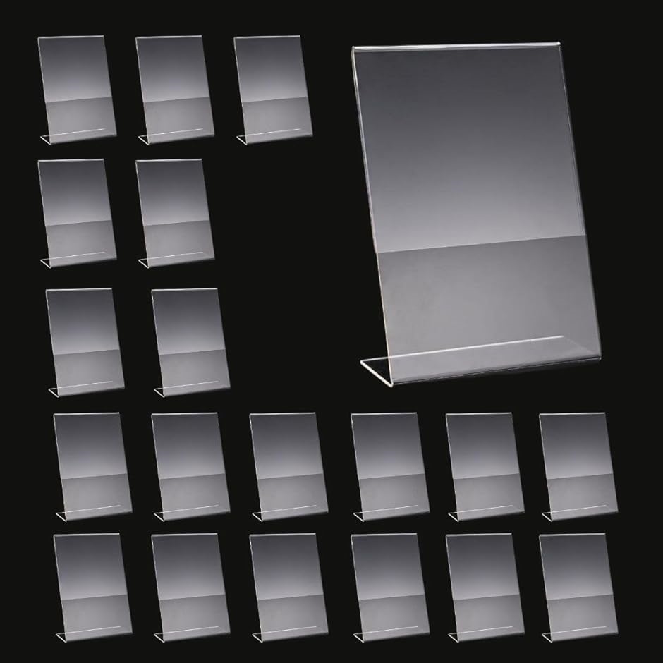 アクリルスタンド アクリル製 ポップスタンド カードスタンド 名刺