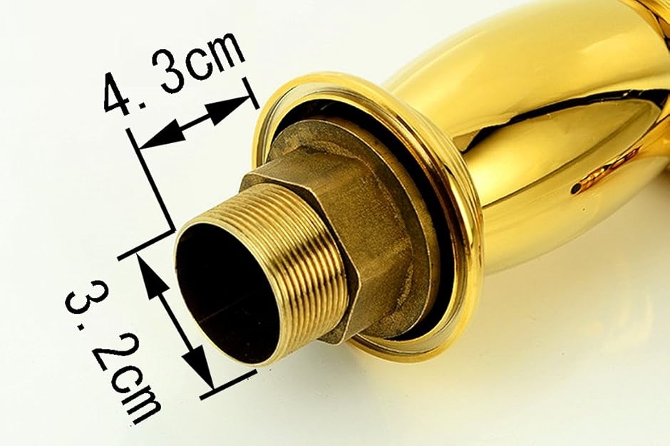 洗面用 アンティーク 混合水栓 水栓蛇口 シングルレバー ランプ型 ヨーロッパ風 手洗いボウル用 洗面台 SK46の画像