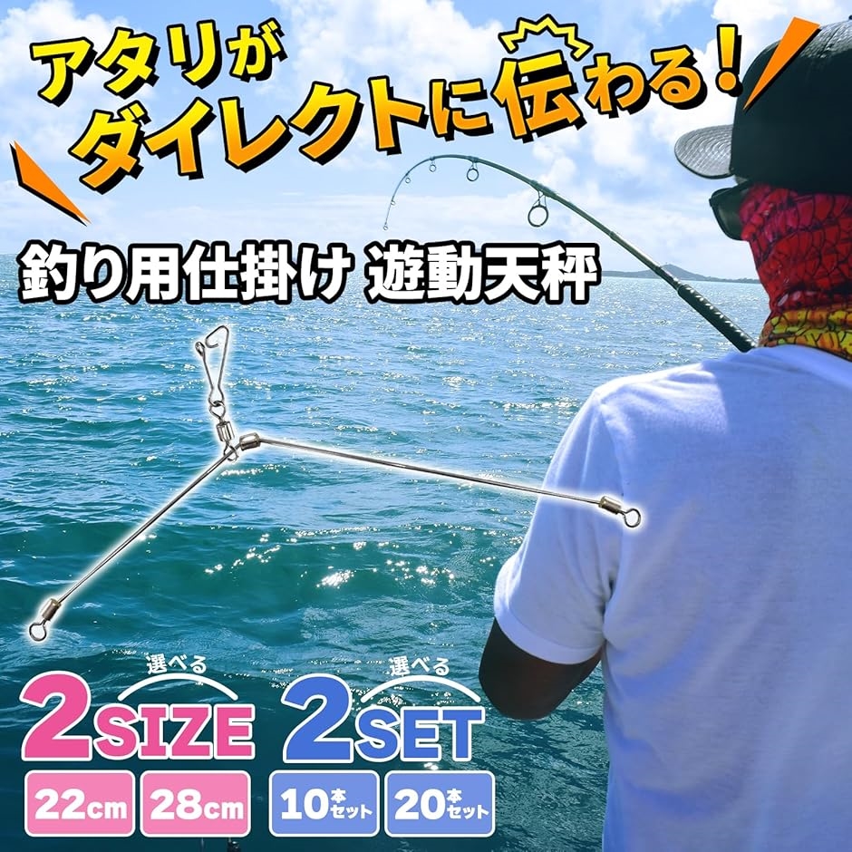 遊動 天秤 投げ 釣り キス釣り カゴ釣り ぶっこみ釣り カレイ