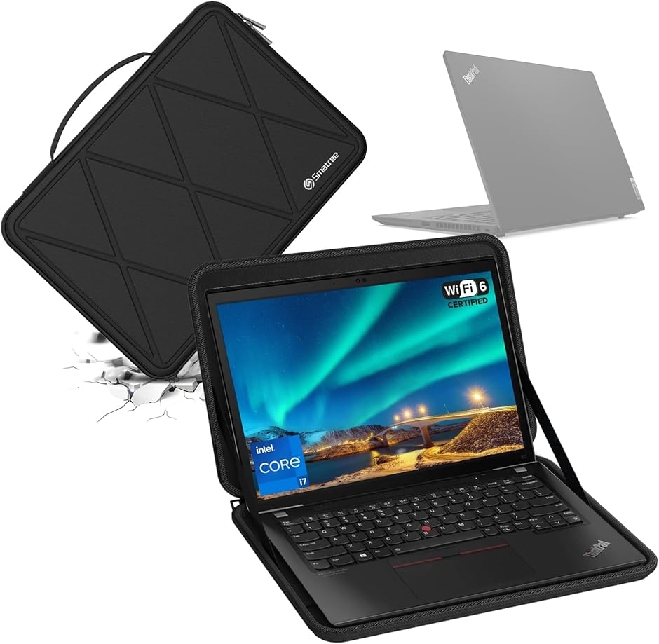 �y�݊��i�z �n�[�hEVA�ی�X���[�u�P�[�X 13�C���` Lenovo X13 MDM(Black,  For Lenovo 13�C���`�iM38�j)