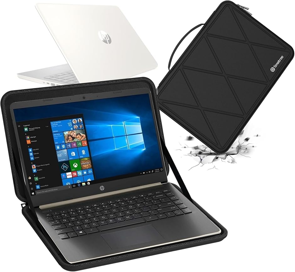 �y�݊��i�z �n�[�hEVA�ی�X���[�u�P�[�X 14�C���` HP ���b�v�g�b�v - �h�� MDM(Black,  For HP 14�C���`�iM63�j)
