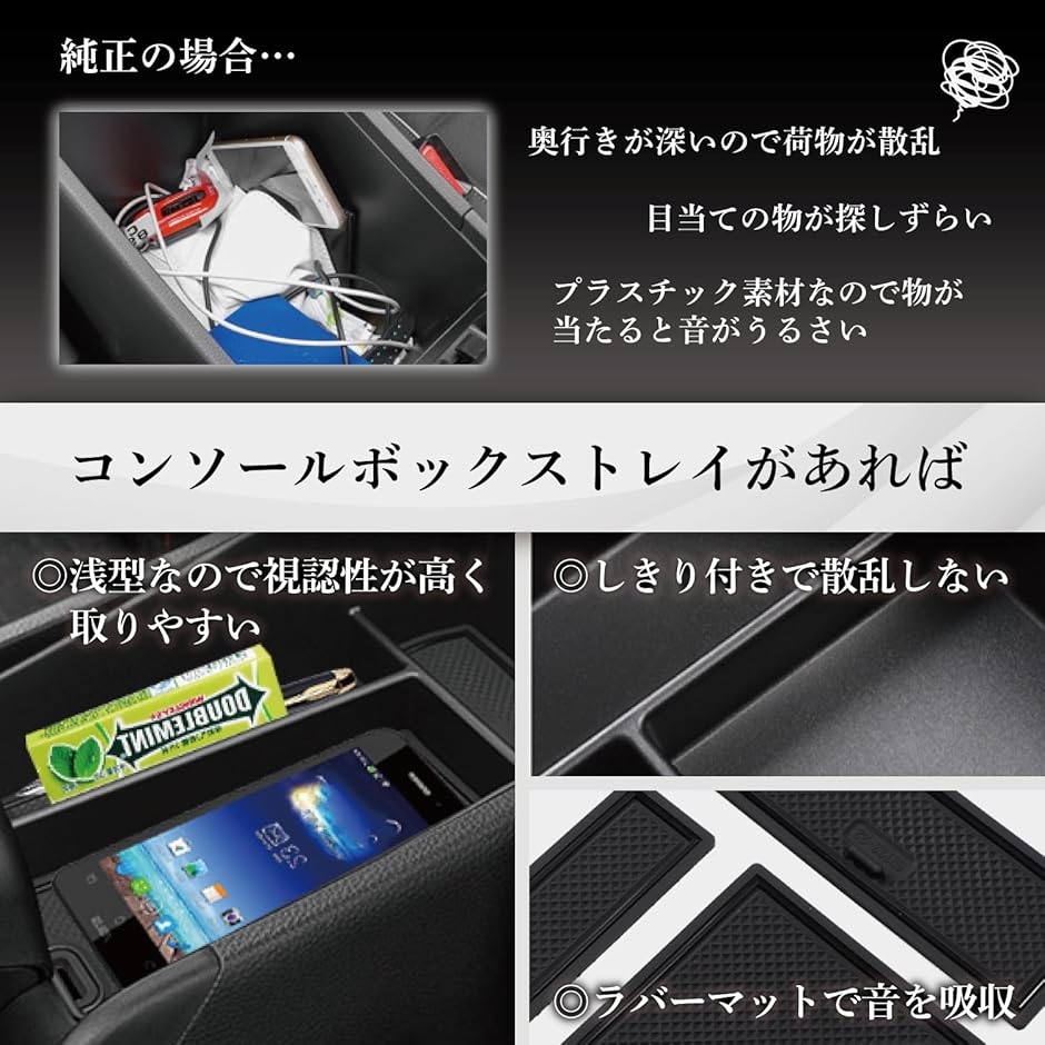 ホンダ ZR-V HR-V 新型 専用 センター コンソールボックス 収納