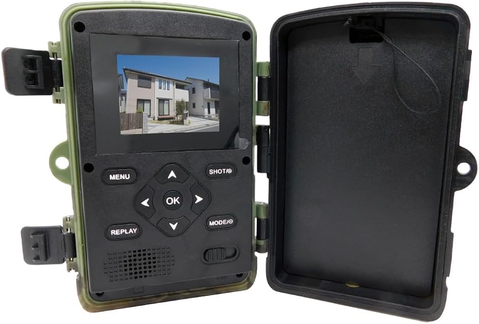 トレイルカメラ 5800万画素 防犯カメラ 屋外 小型 防水 IP66 赤外線付 トレイルカメラ 5800万画素 防犯カメラ 屋外 小型 防水 IP66