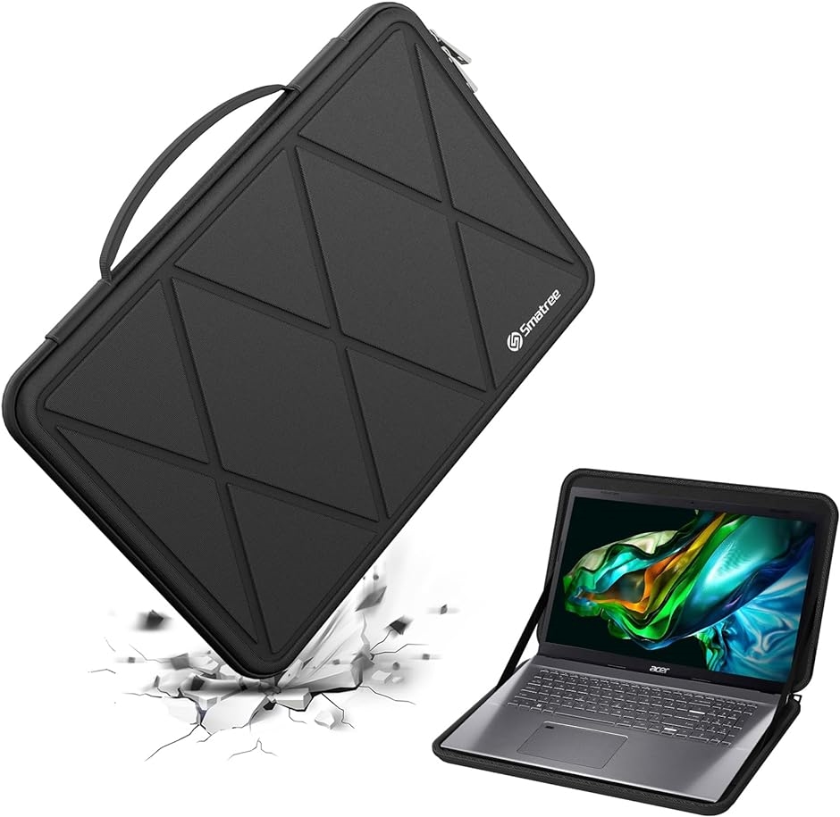 ハードEVA保護スリーブケース 15.6インチ Acer Aspire MDM( Black, For Acer 15.6インチ（M85）) :2BJXQPFSKT:スピード発送 ホリック