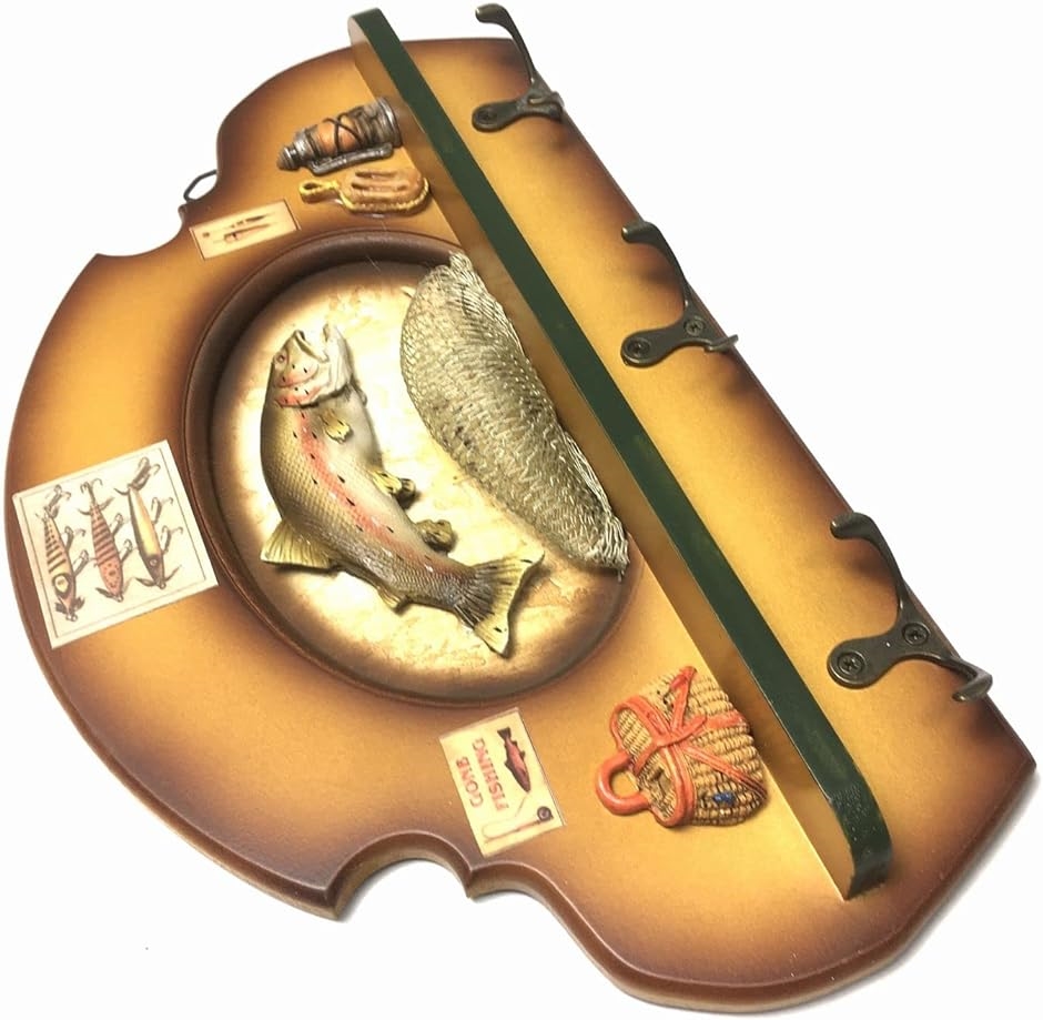 虹鱒（レインボートラウト）壁飾り　インテリア　魚模型 虹鱒（レインボートラウト）壁飾り インテリア 魚模型 - メルカリ