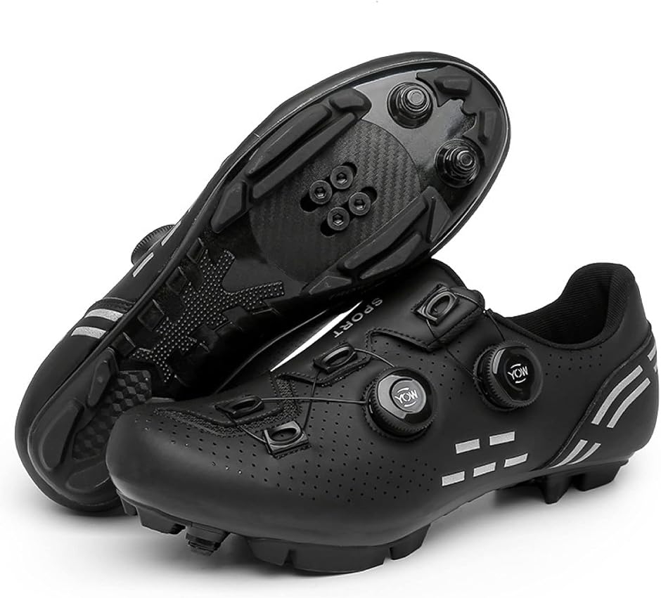 MTB�V���[�Y �r���f�B���O �T�C�N�� ���]�� �C SPD (�u���b�N,  24.0 cm)