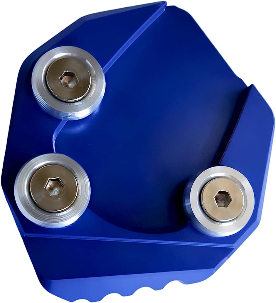�o�C�N �T�C�h�X�^���h �v���[�g �L�b�N �G���h �g�� �X�Y�L GSX R125( �u���[,  57mm x 70mm x 8.5mm)