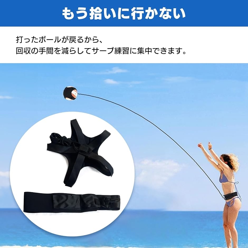 モデルノ ラ テール バレーボール サーブ練習...の詳細画像3