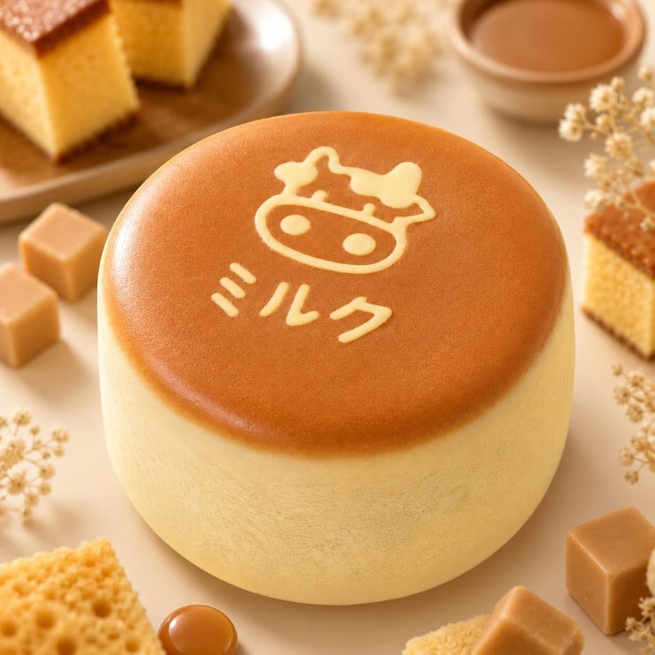 日本企業 水感スクイーズ ミルクケーキ もちもちぷにぷに 低反発 握る