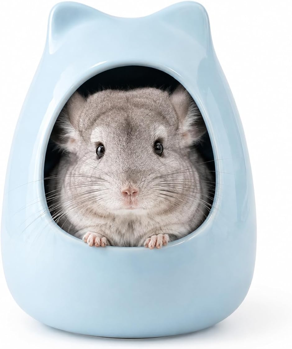 チンチラ ハウス モルモット デグー ハリネズミ 陶器 砂浴び ケージ