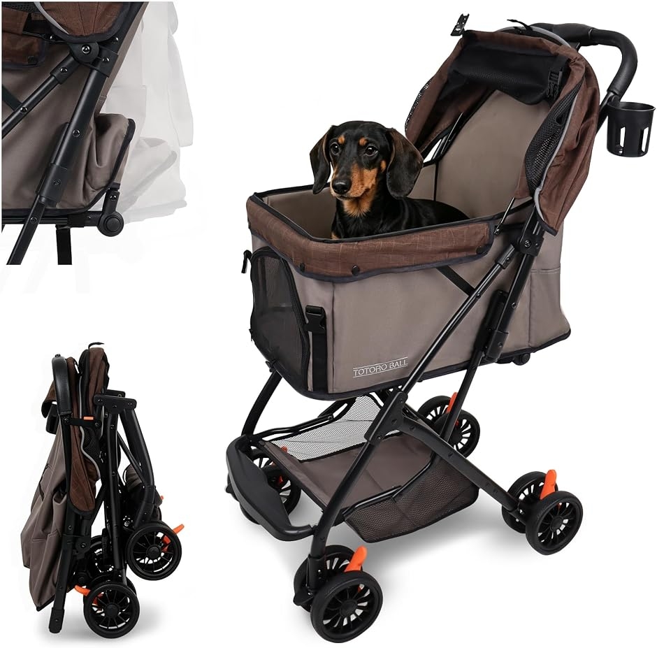 【新品】広々55cmコット ペットカート超軽量5.8kg 小型犬多頭 ワンタッチ 広々55cmコット・軽量5.8kgペットカート 犬 小型犬 バギー 多頭 2匹