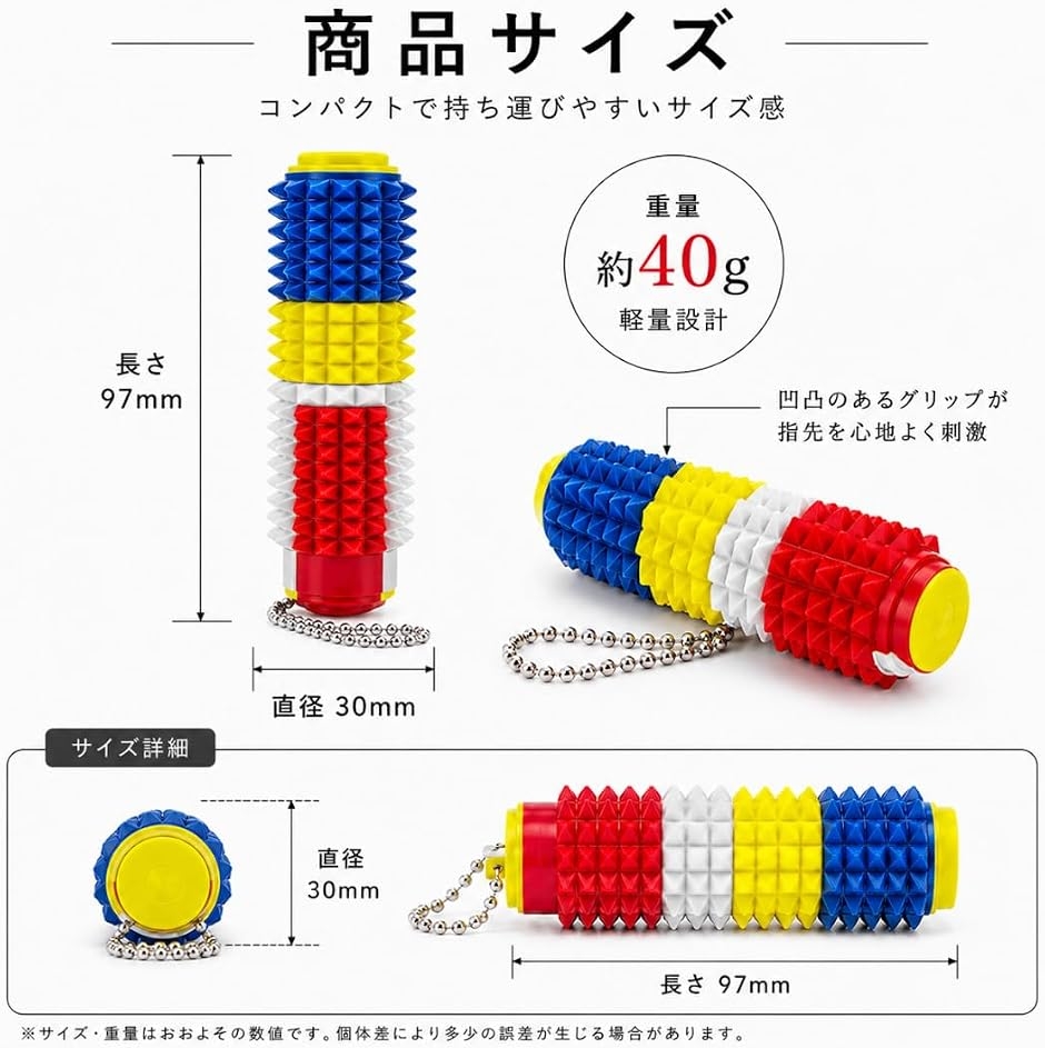 フィジェットトイ 大人向け 5-in-1 多機能 気分転換 指先刺激 ハンド