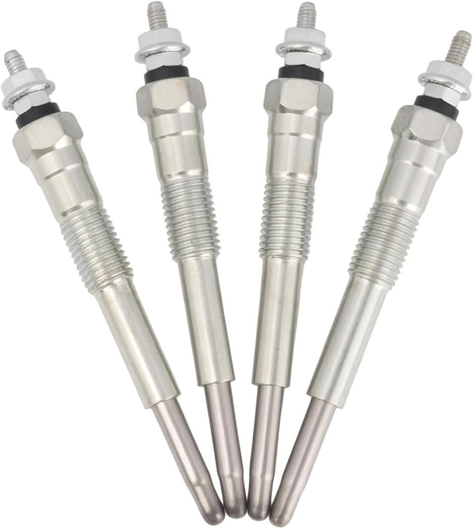 互換品】トヨタ 用 グロープラグ 4本 ハイエース 100系 KZH120G