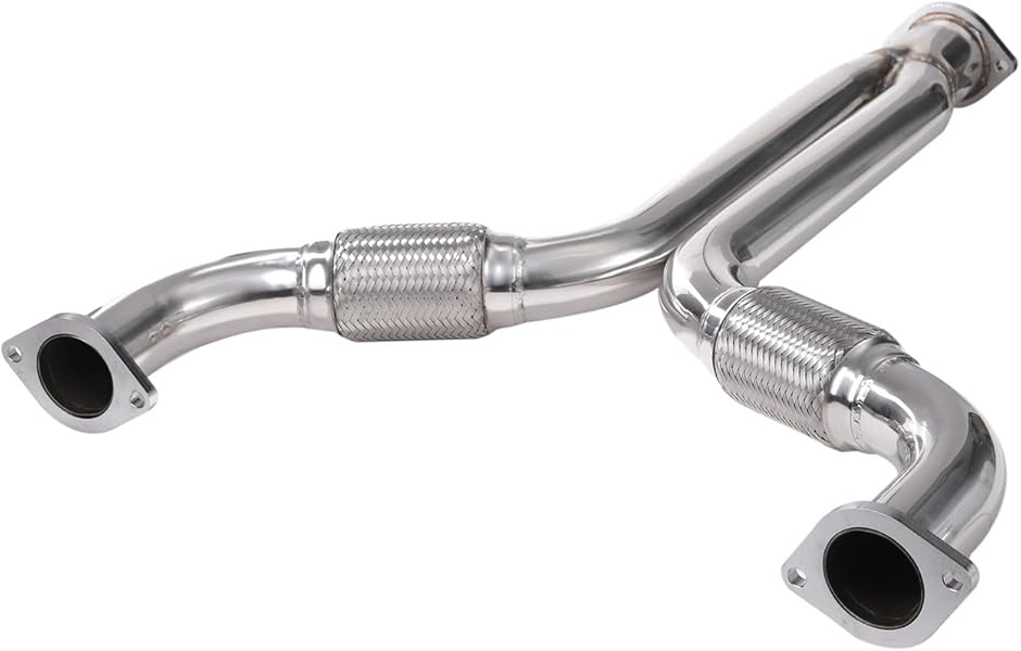 互換品】日産 用 フェアレディZ Z33 VQ35DE 直管 マフラー フロント