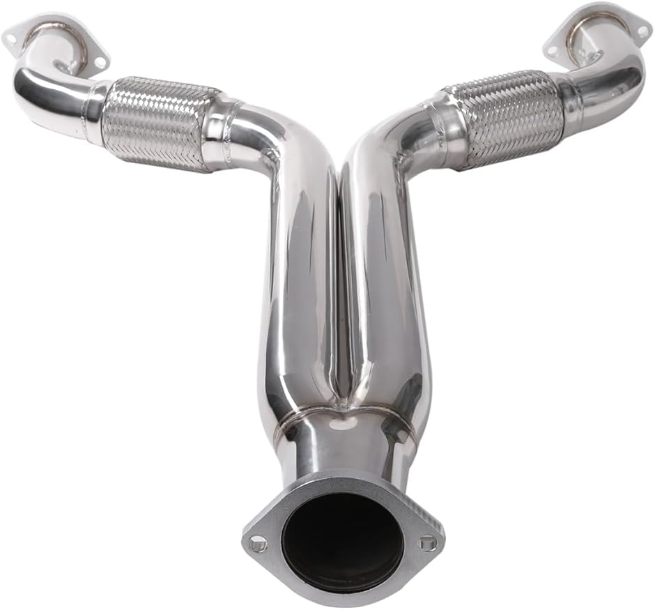 互換品】日産 用 フェアレディZ Z33 VQ35DE 直管 マフラー フロント