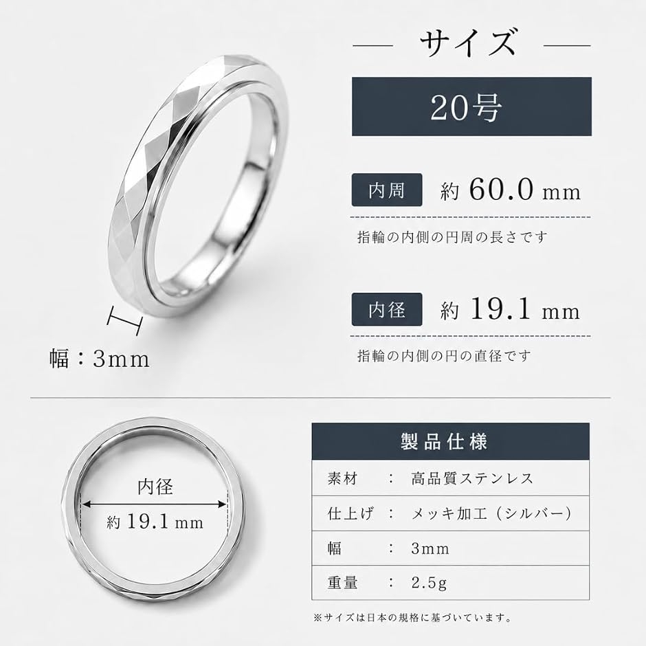 スピナーリング（リング素材：ステンレス）の商品一覧 通販 - Yahoo