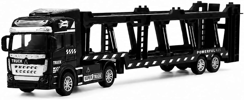 キャリアカー プルバック トレーラー カーキャリア 積載車 ミニカー