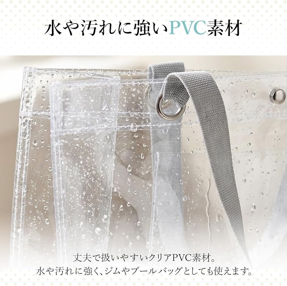 3ポケット うちわ収納 推し活 クリアバッグ ...の詳細画像5