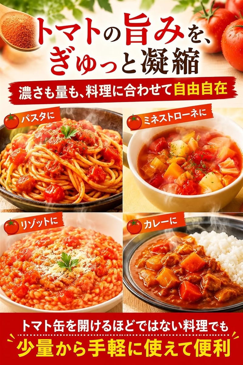 幸粉さんの トマトパウダー 保存料 甘味料 着...の詳細画像3