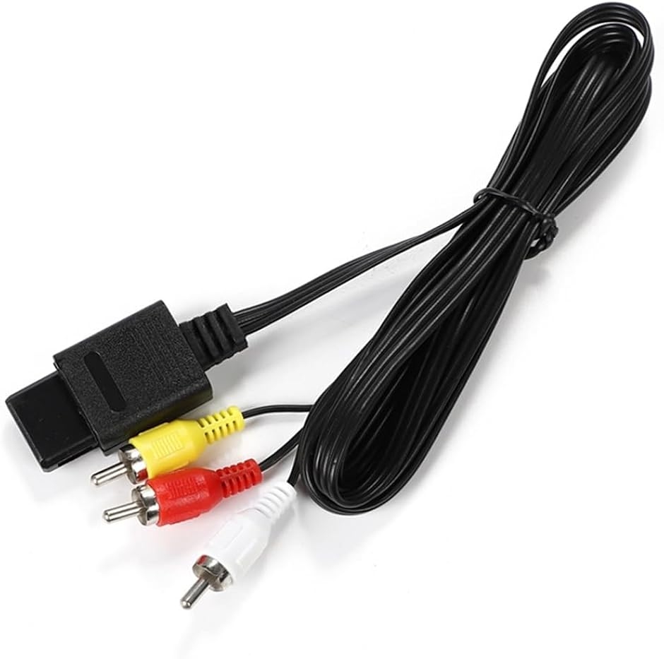互換品】SFC 互換AVケーブル N64/ゲームキューブ互換 互換品 GC 100本