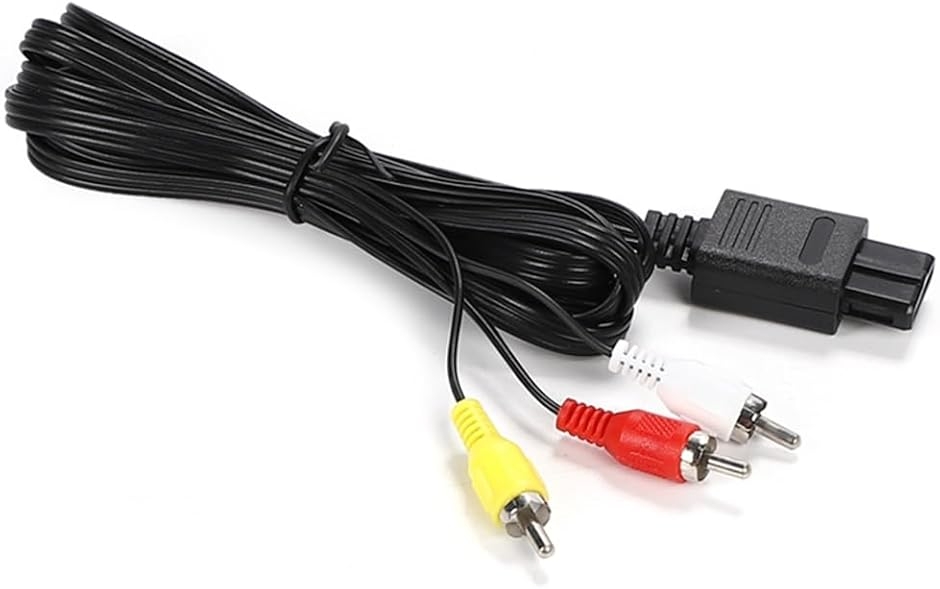 互換品】SFC 互換AVケーブル N64/ゲームキューブ互換 互換品 GC 100本