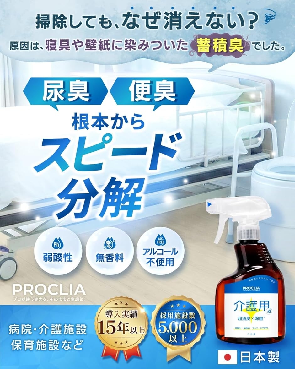 介護 消臭スプレー プロが使う実力を、そのまま...の詳細画像1